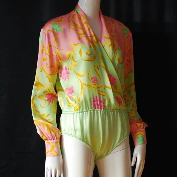 Escada By Margaret Ley Silk Body Blouse - Germany - Picture 2 of 6